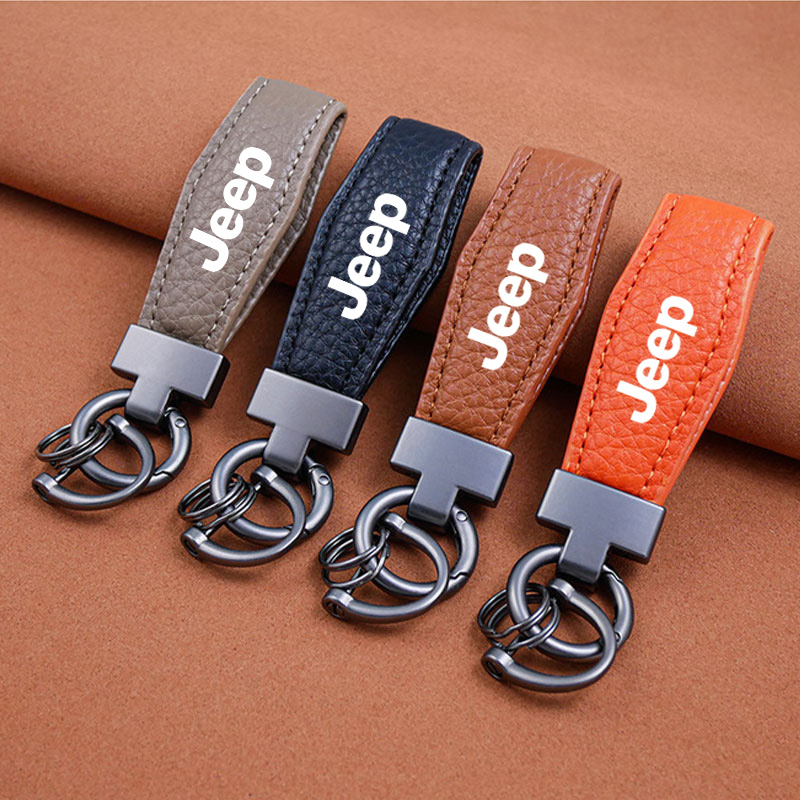 Women'S Jeep Accessories - Sheepskin Car Key Chain Women Men