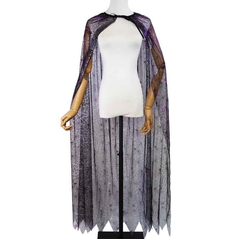 Unisex Halloween Sparkly Shawl – Women'S Clothing And Accessories recenzja i cena