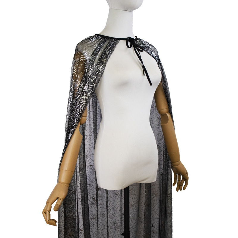 Unisex Halloween Sparkly Shawl – Women'S Clothing And Accessories recenzja i cena