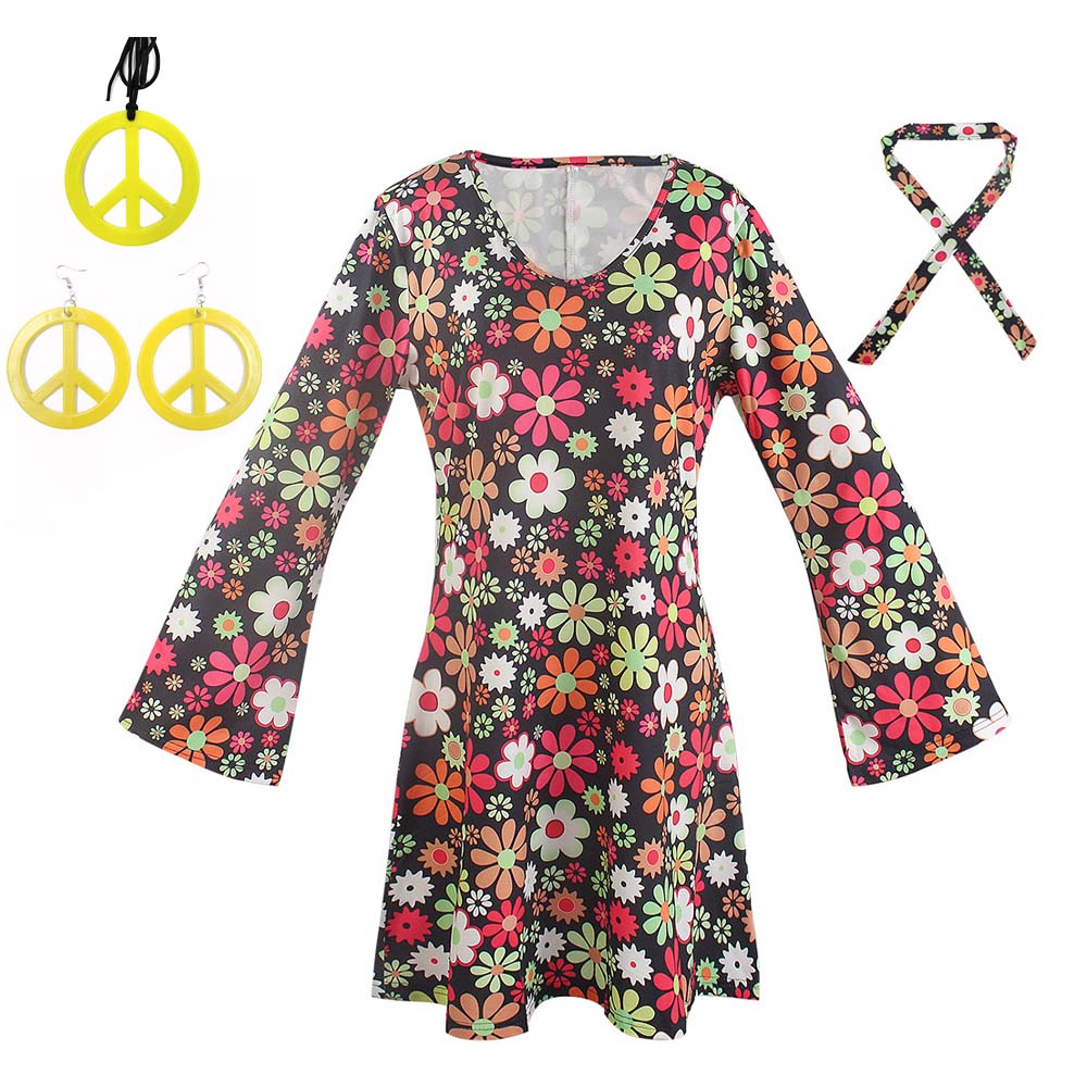 Halloween Retro 60s 70s Disco  – Women'S Accessories In The 70S recenzja i cena