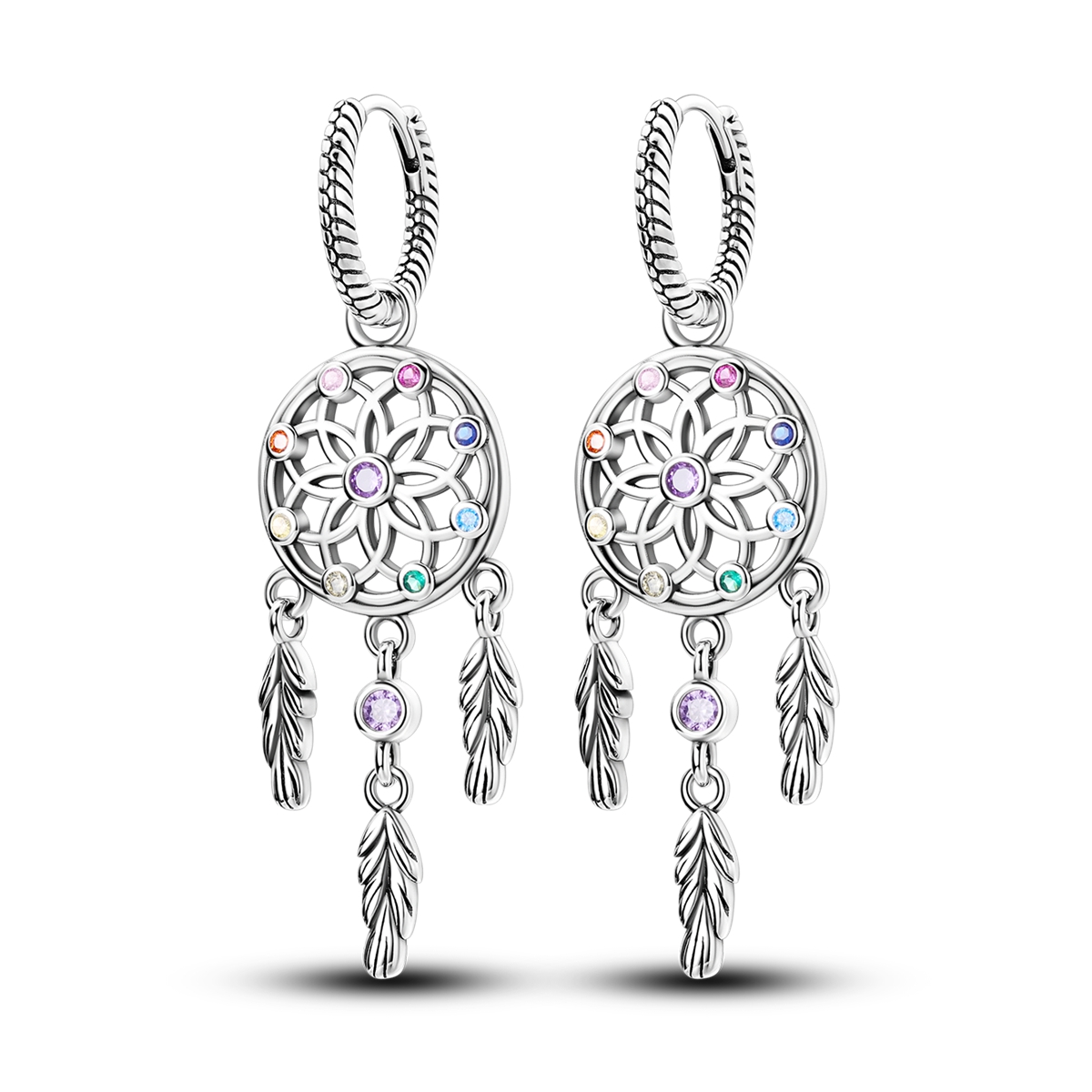 925 Sterling Silver Dreamcatch – Tassel Earrings Boho recenzja i cena