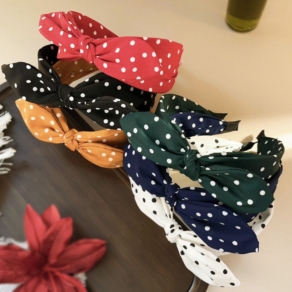 Boho Dots Wide Hair Bands for  – Women Accessories Wholesale China recenzja i cena