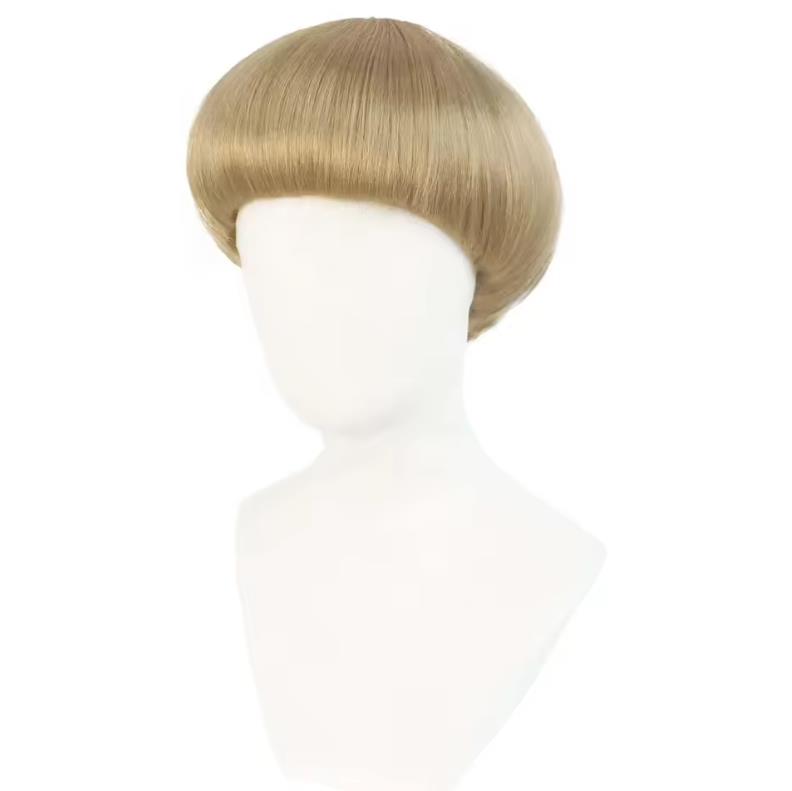 hort Blonde Bob Wig with Bangs – Women'S Accessories In The 70S recenzja i cena
