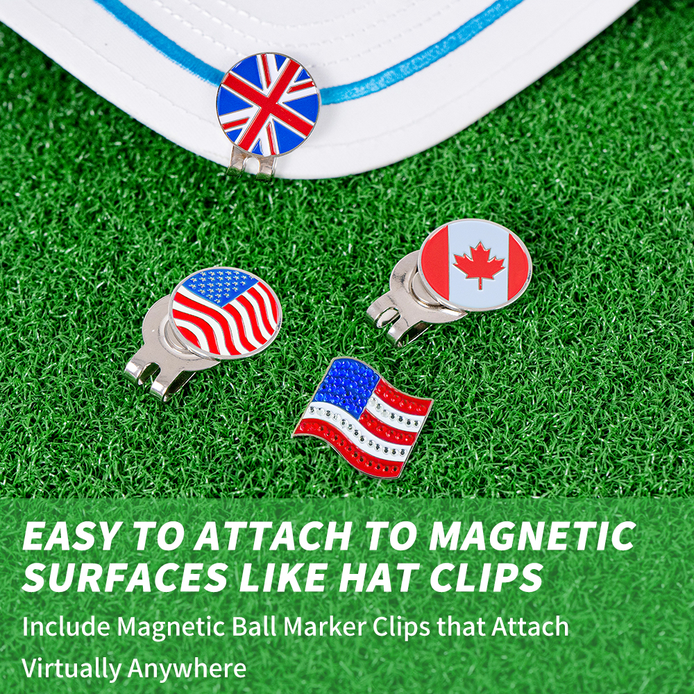 Caiton 4Pcs Golf Hat Clips Mag – Women'S Accessories Uk recenzja i cena