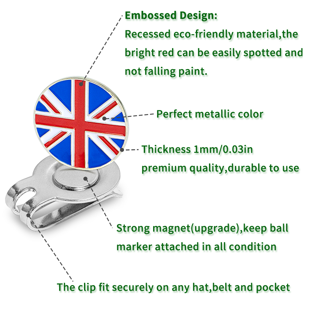Caiton 4Pcs Golf Hat Clips Mag – Women'S Accessories Uk recenzja i cena