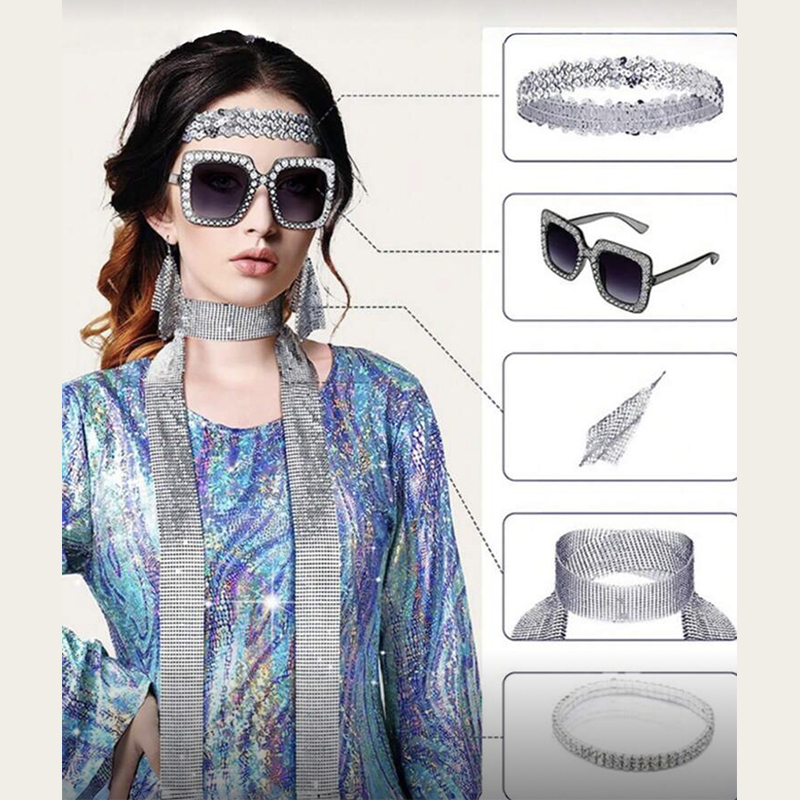 70s Disco Costume Accessories  – Women'S Accessories In The 70S recenzja i cena