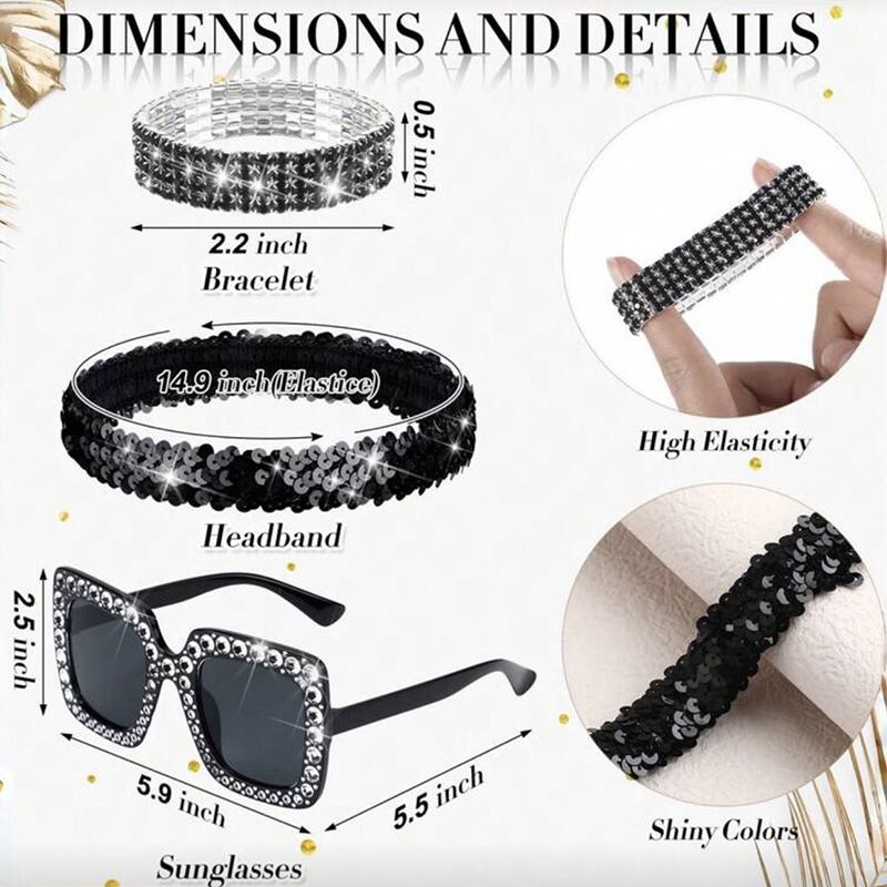 70s Disco Costume Accessories  – Women'S Accessories In The 70S recenzja i cena
