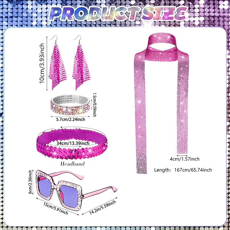 70s Disco Costume Accessories  – Women'S Accessories In The 70S recenzja i cena