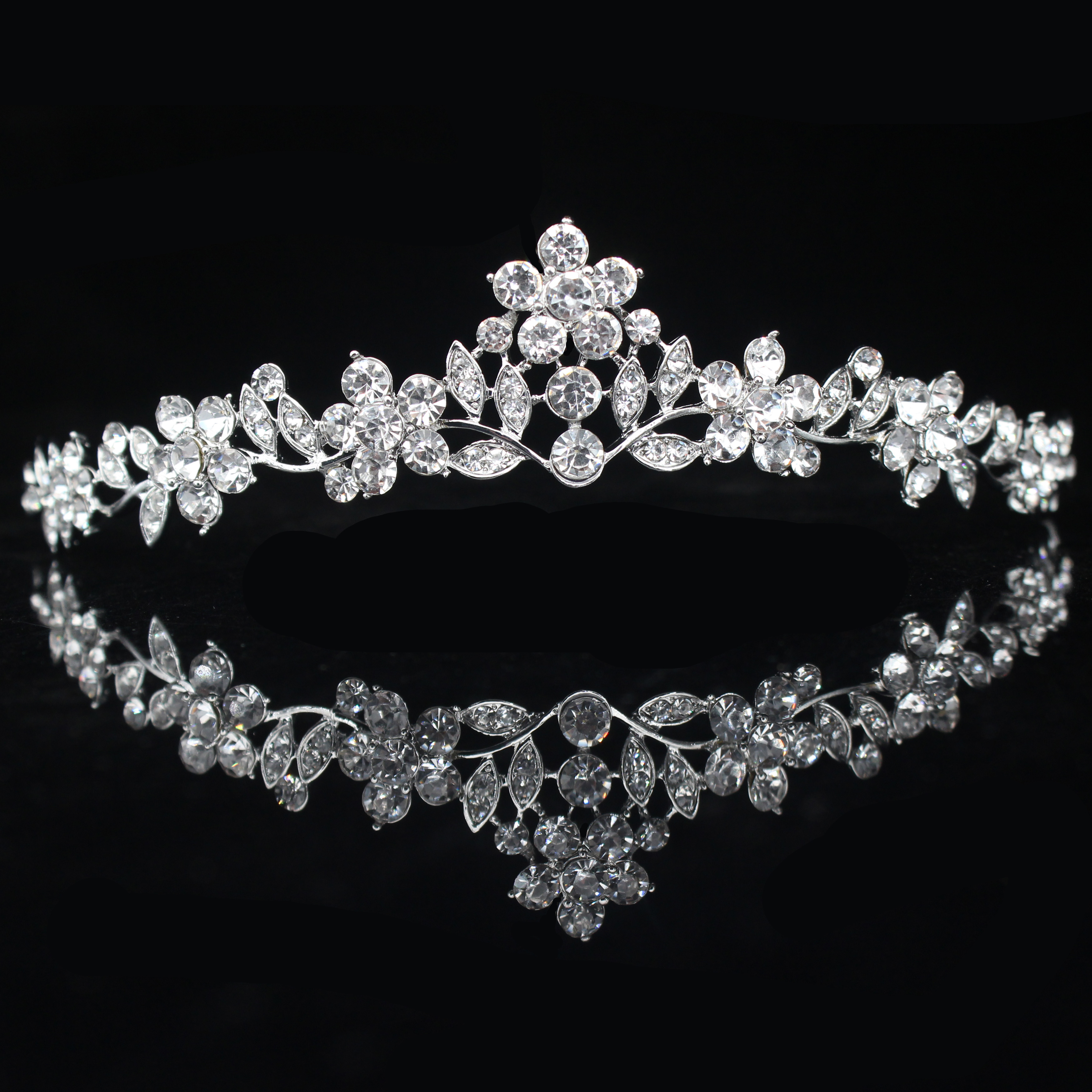 Crystal Wedding Bridal Tiara H – Women Accessories Wholesale recenzja i cena