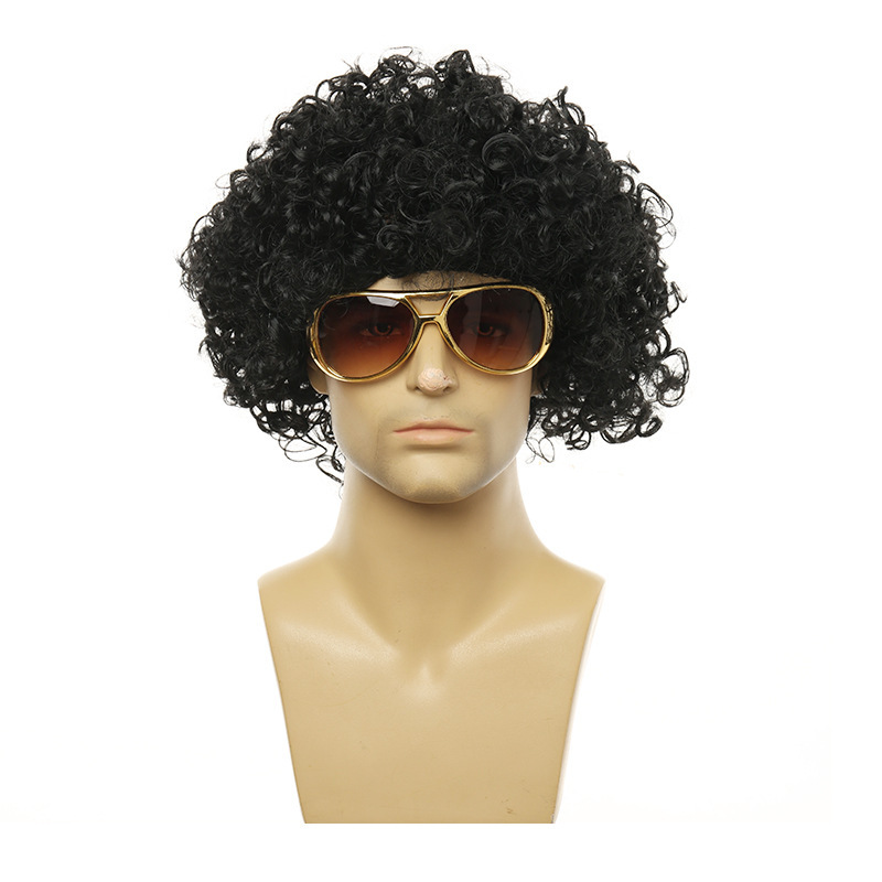 Unisex Big Curly Afro Wig - 3  – Women'S Accessories In The 70S recenzja i cena