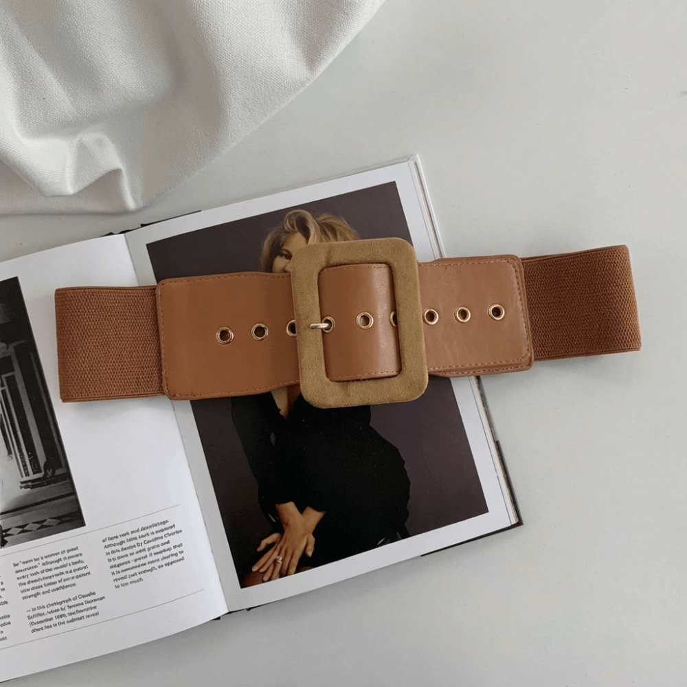 Women Belt Stretch Wide Waist  – Women Accessories Description recenzja i cena