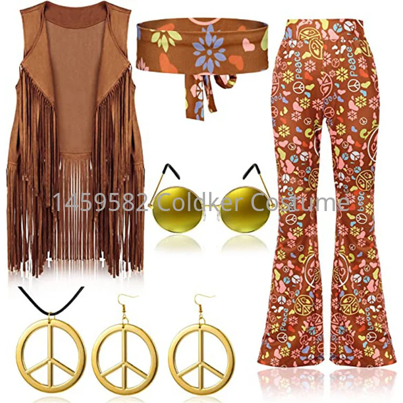 Hippie Costume Women Peace Lov – Women'S Accessories In The 70S recenzja i cena