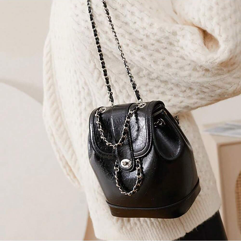 Mini Backpack Purse for Women  – Wallet Chain Bag recenzja i cena