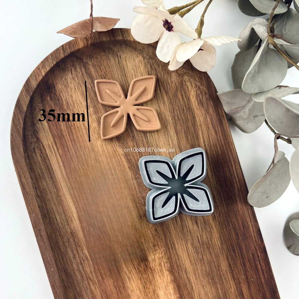 Lily Shape Polymer Clay Cutter – Tassel Earrings Boho recenzja i cena