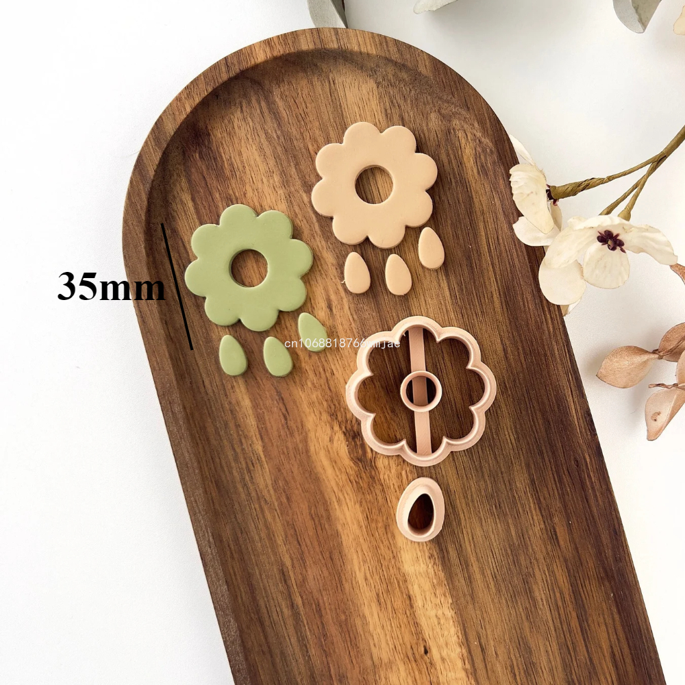 Lily Shape Polymer Clay Cutter – Tassel Earrings Boho recenzja i cena