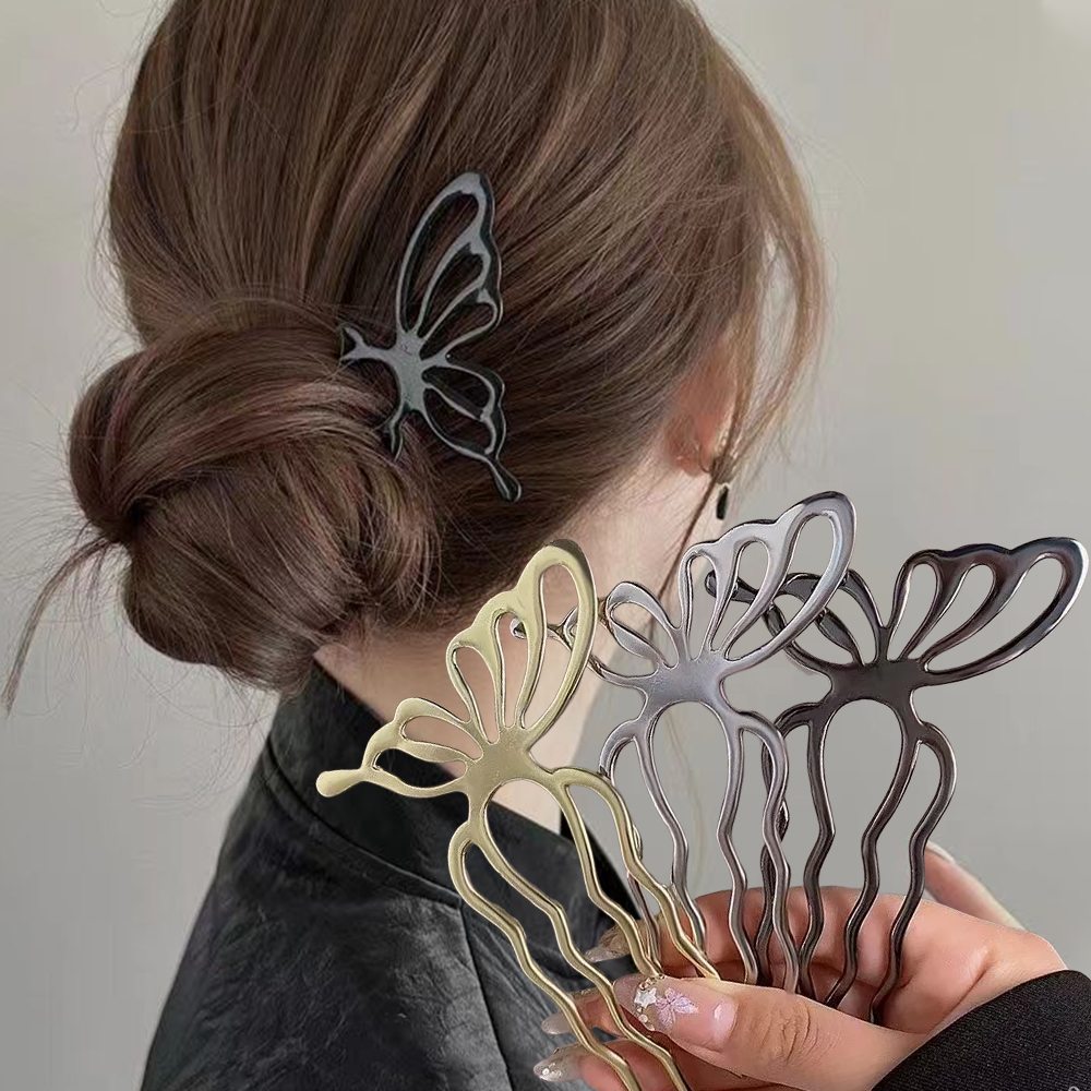 Korean Butterfly U Shape Hair  – Women Accessories Wholesale recenzja i cena