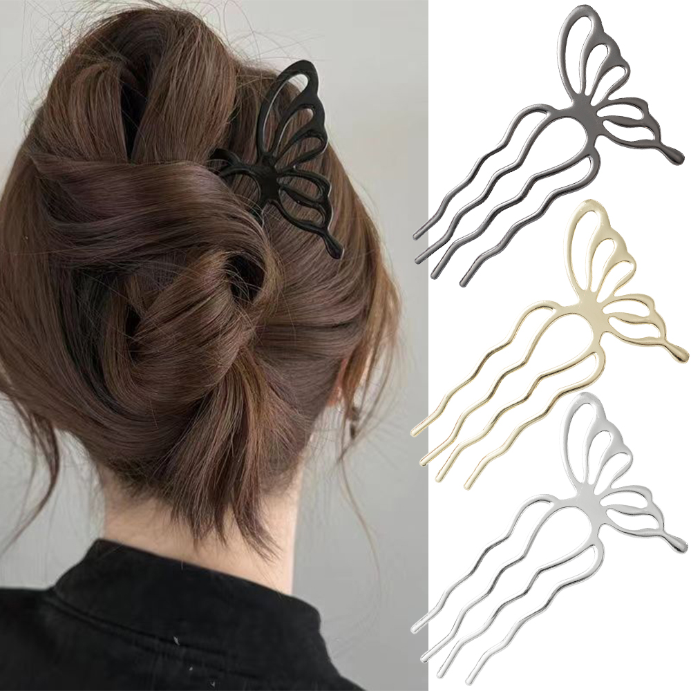 Korean Butterfly U Shape Hair  – Women Accessories Wholesale recenzja i cena