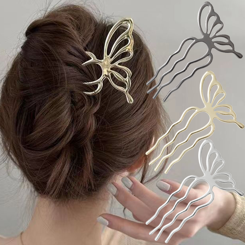 Korean Butterfly U Shape Hair  – Women Accessories Wholesale recenzja i cena