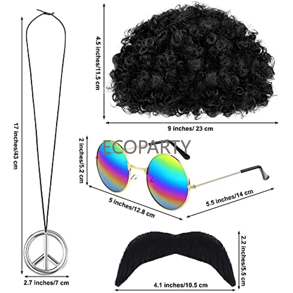 Hippie Costume Accessories 70s – Women'S Accessories In The 70S recenzja i cena