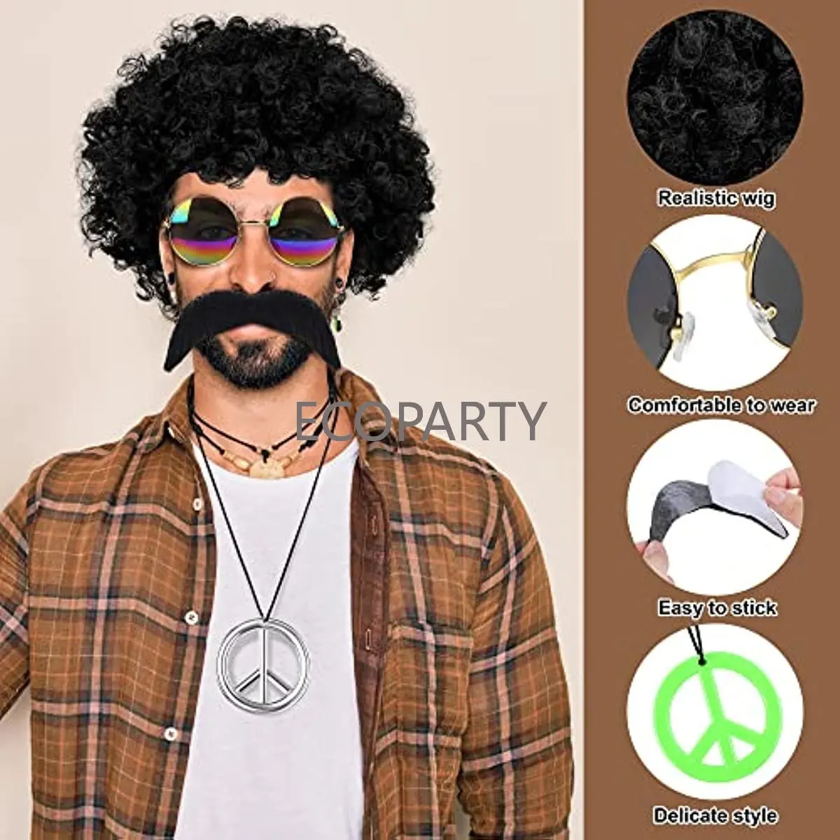Hippie Costume Accessories 70s – Women'S Accessories In The 70S recenzja i cena