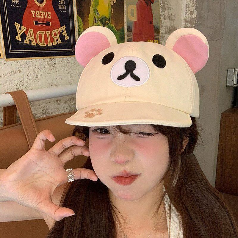 Rilakkuma Bear With Ear Cap Su – Women'S Clothing And Accessories recenzja i cena