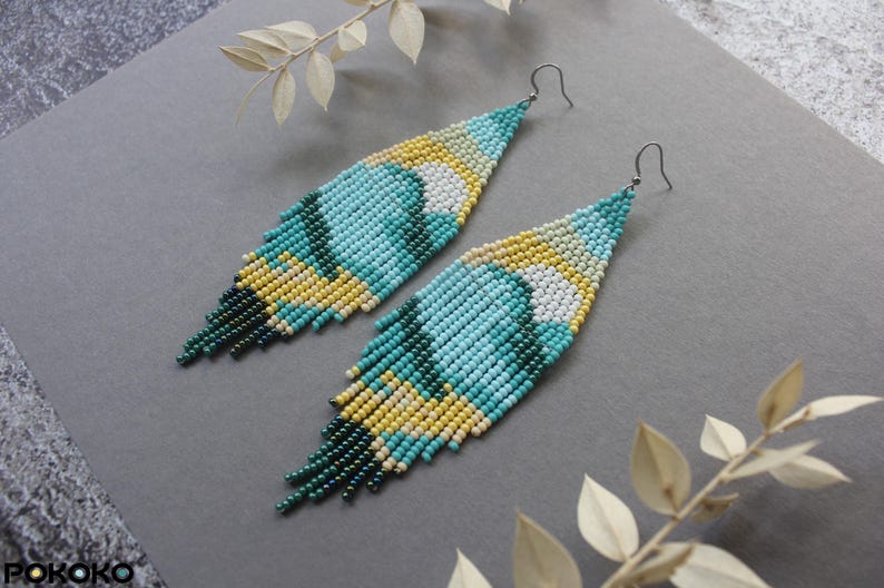 ZGMXR Rice bead earrings Tasse – Tassel Earrings Boho recenzja i cena
