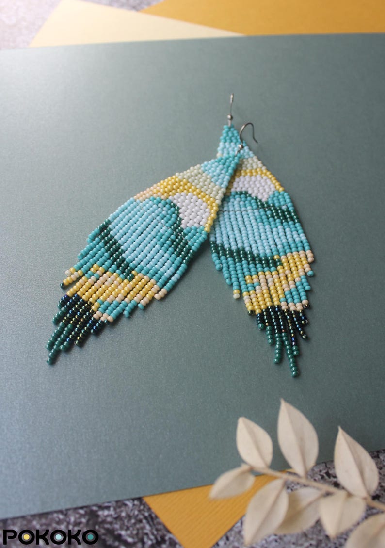 ZGMXR Rice bead earrings Tasse – Tassel Earrings Boho recenzja i cena