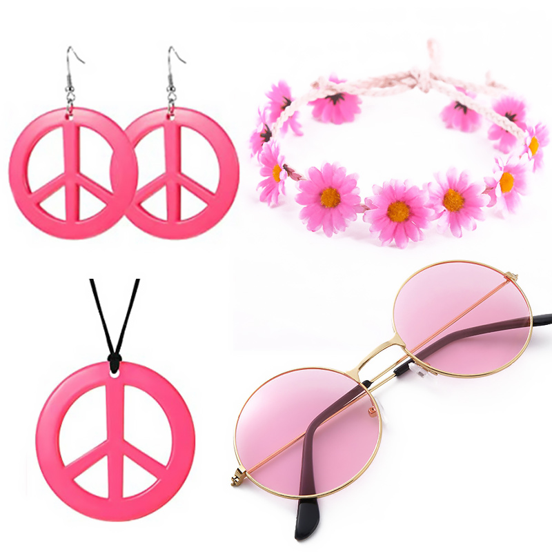 60s 70s Costume for Women Disc – Women'S Accessories In The 70S recenzja i cena