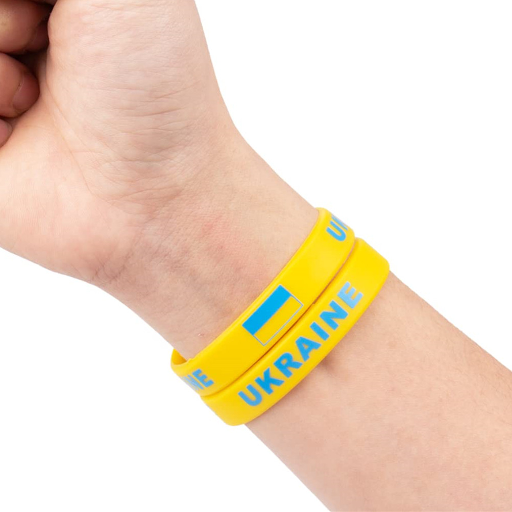 2pcs Ukraine Flag Bracelet Sil – Women'S Accessories Uk recenzja i cena