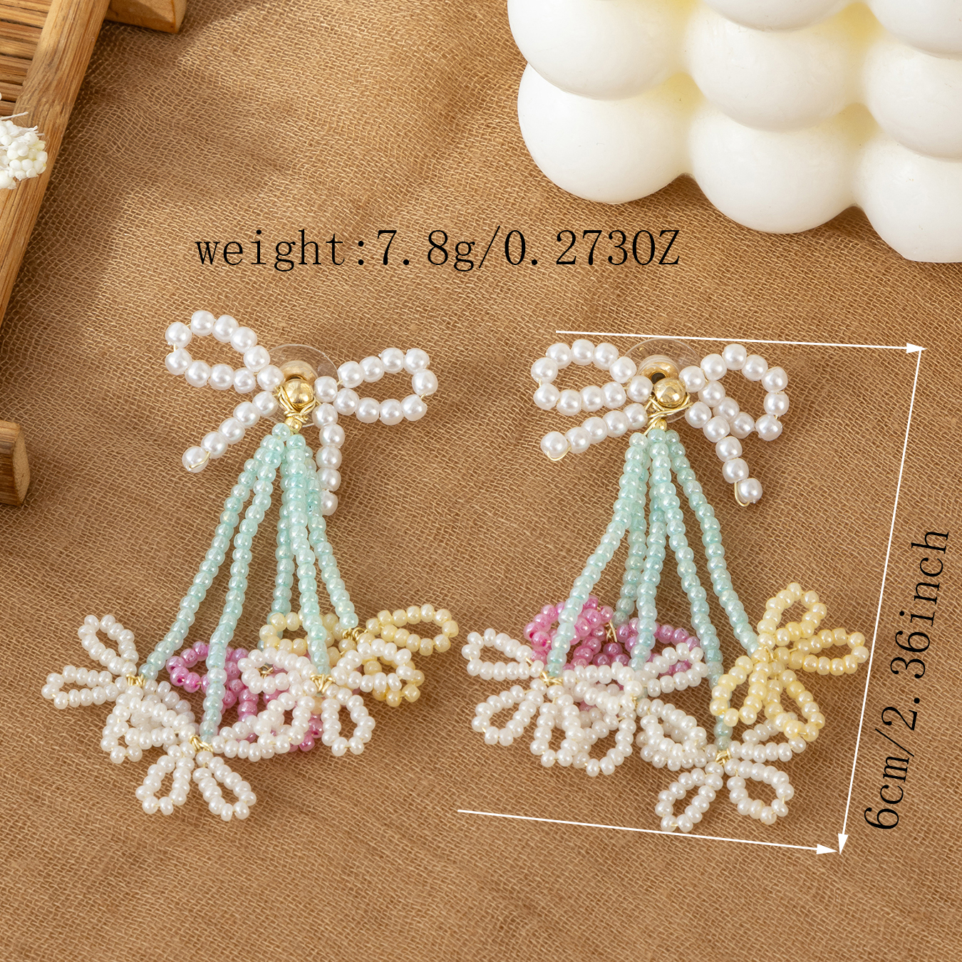 Vintage  Drop Earrings for Wom – Tassel Earrings Boho recenzja i cena
