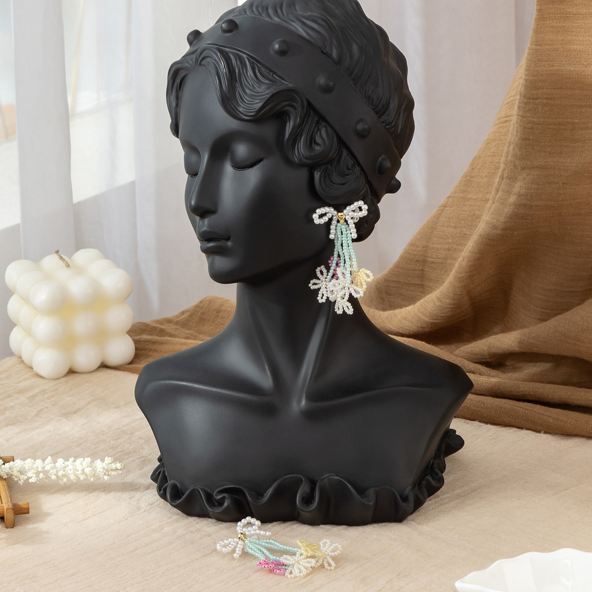 Vintage  Drop Earrings for Wom – Tassel Earrings Boho recenzja i cena