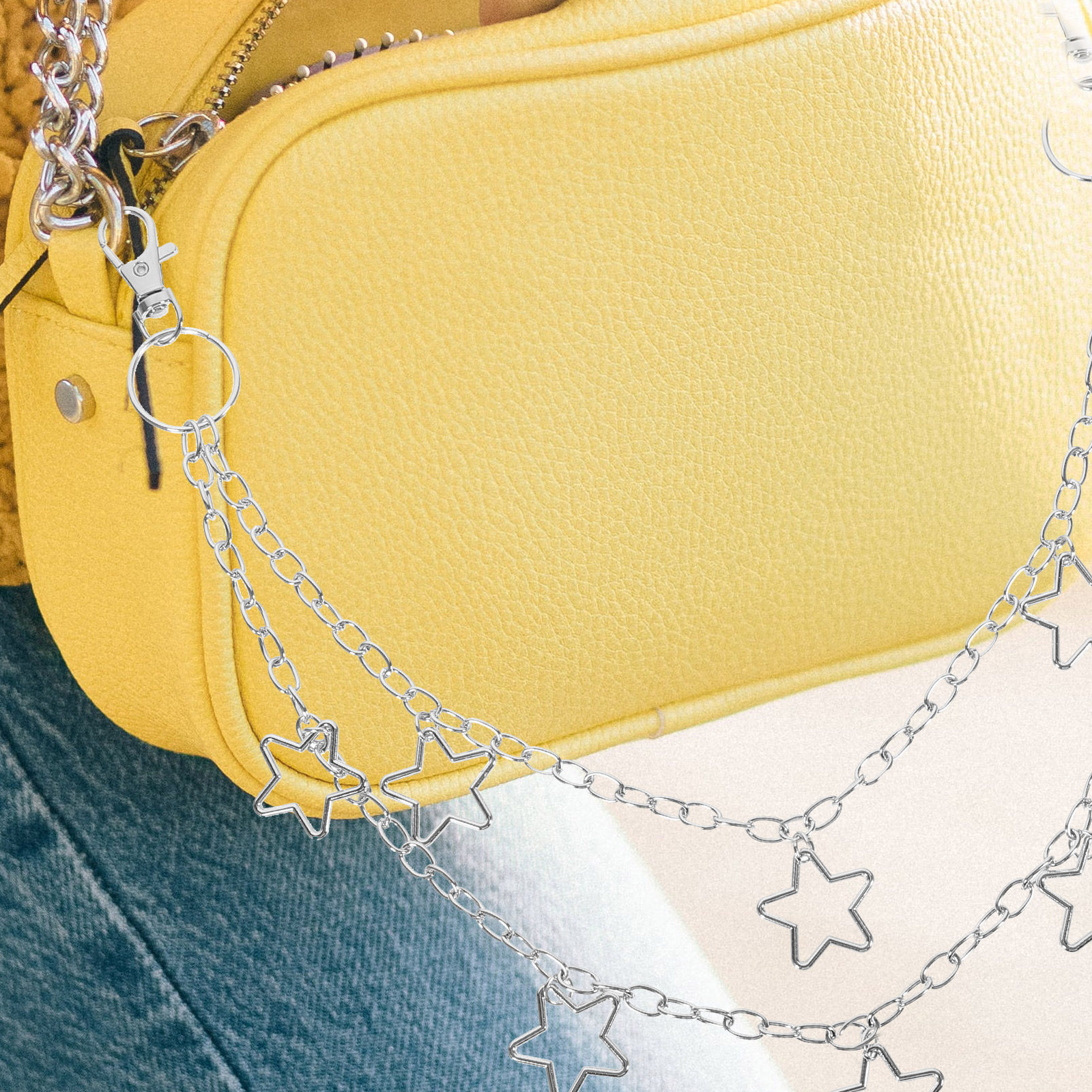 Star Pendant Double Layer Pant – Wallet Chain Bag recenzja i cena
