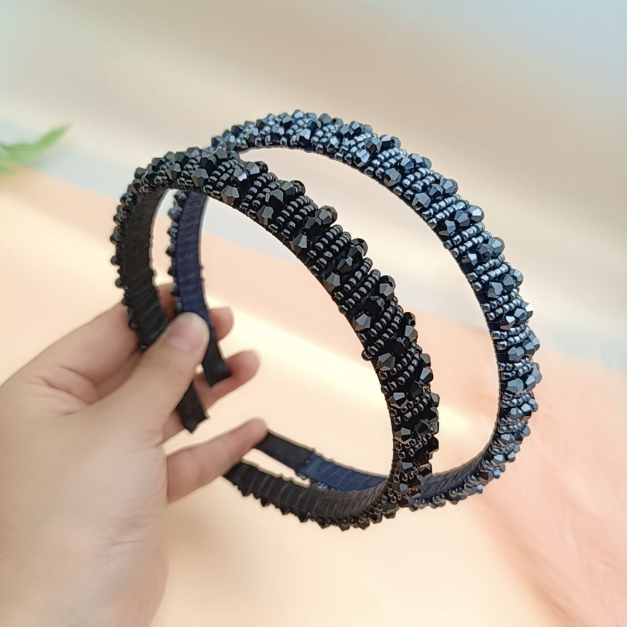 Korean Fashion Shiny Beaded He – Women Accessories Wholesale China recenzja i cena