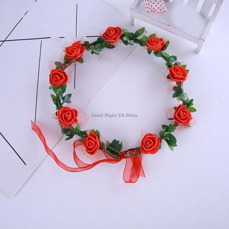  Rose Floral Wreath Headband H – Women Accessories Description recenzja i cena