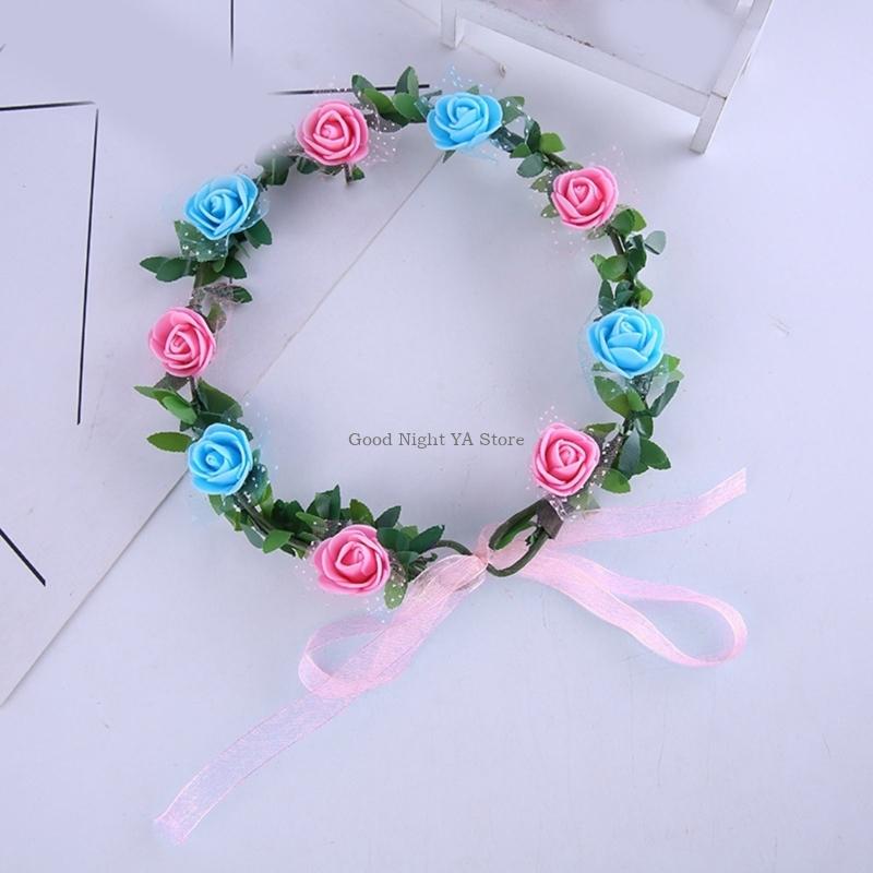  Rose Floral Wreath Headband H – Women Accessories Description recenzja i cena