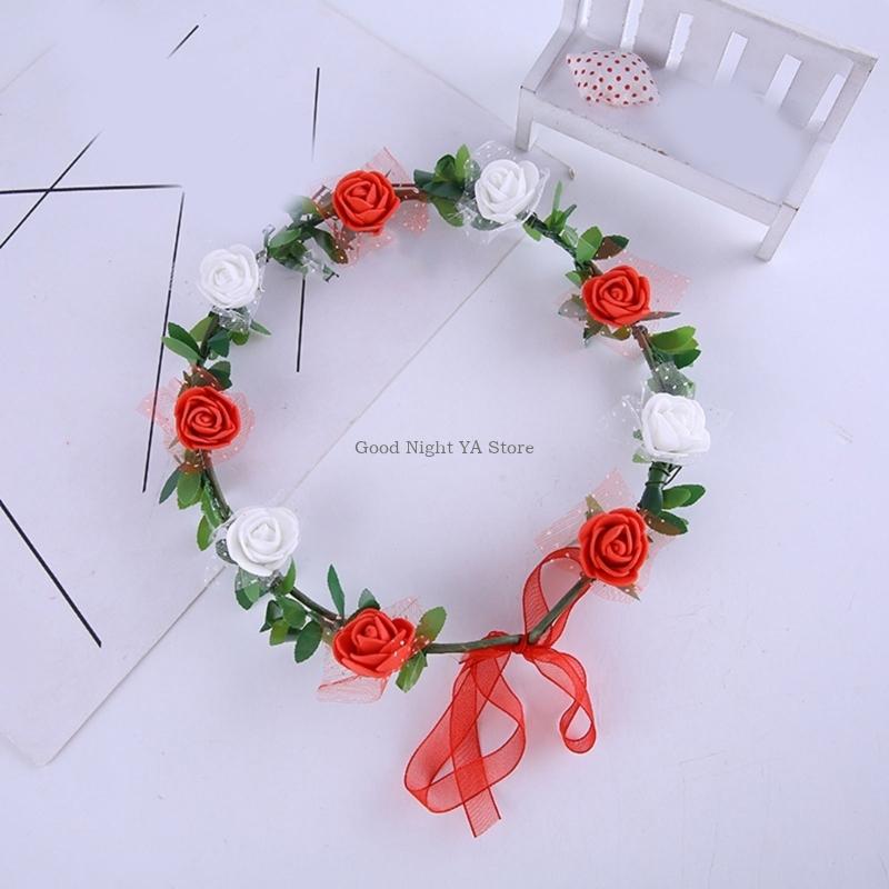  Rose Floral Wreath Headband H – Women Accessories Description recenzja i cena