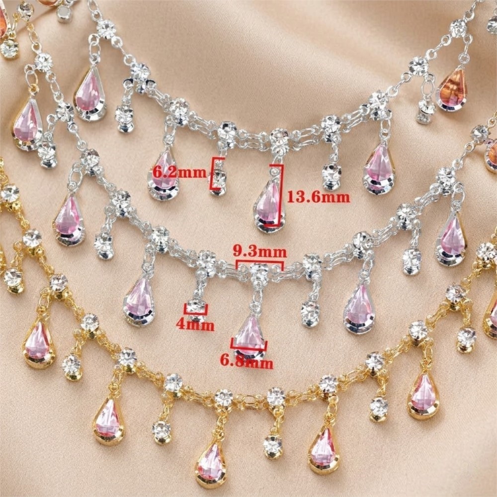 0.5/1m Teardrop Rhinestone Tas – Women'S Clothing And Accessories recenzja i cena