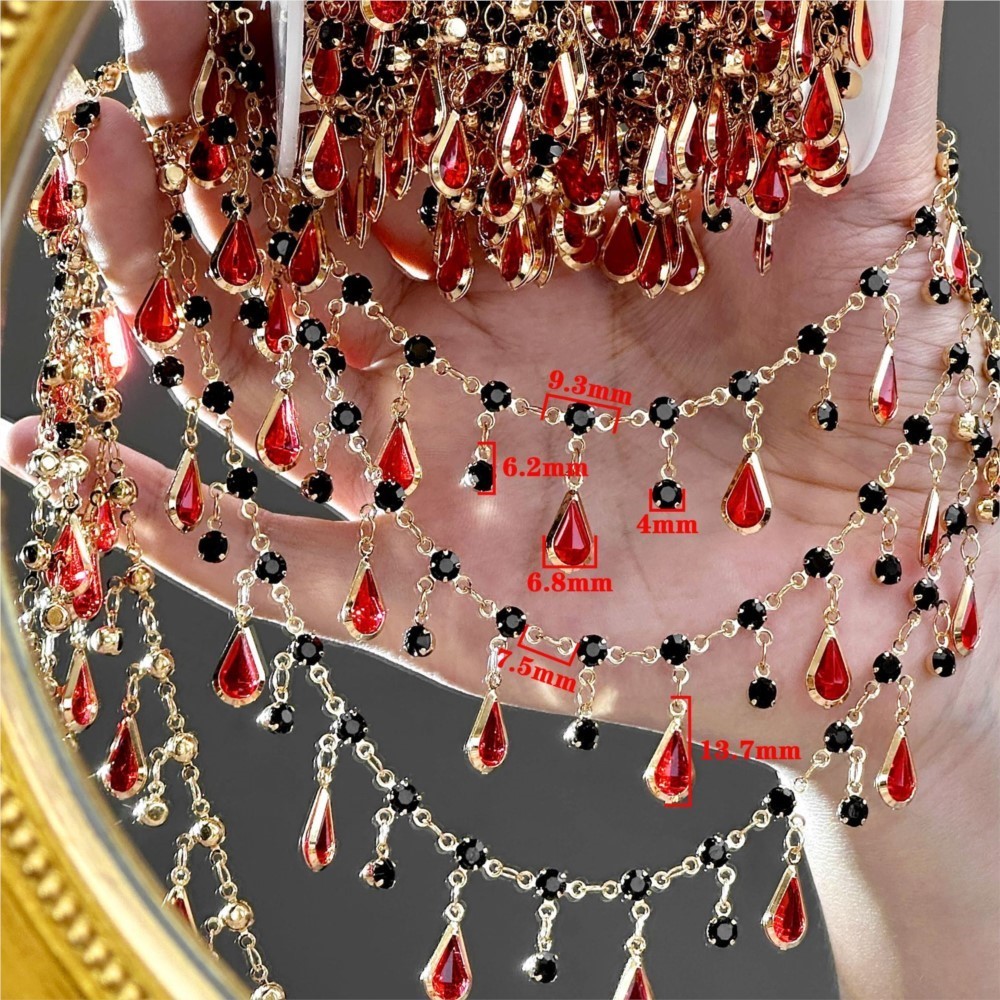 0.5/1m Teardrop Rhinestone Tas – Women'S Clothing And Accessories recenzja i cena