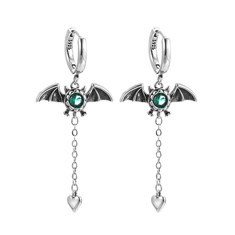 New Arrival Elegant Devil Bat  – Tassel Earrings Boho recenzja i cena