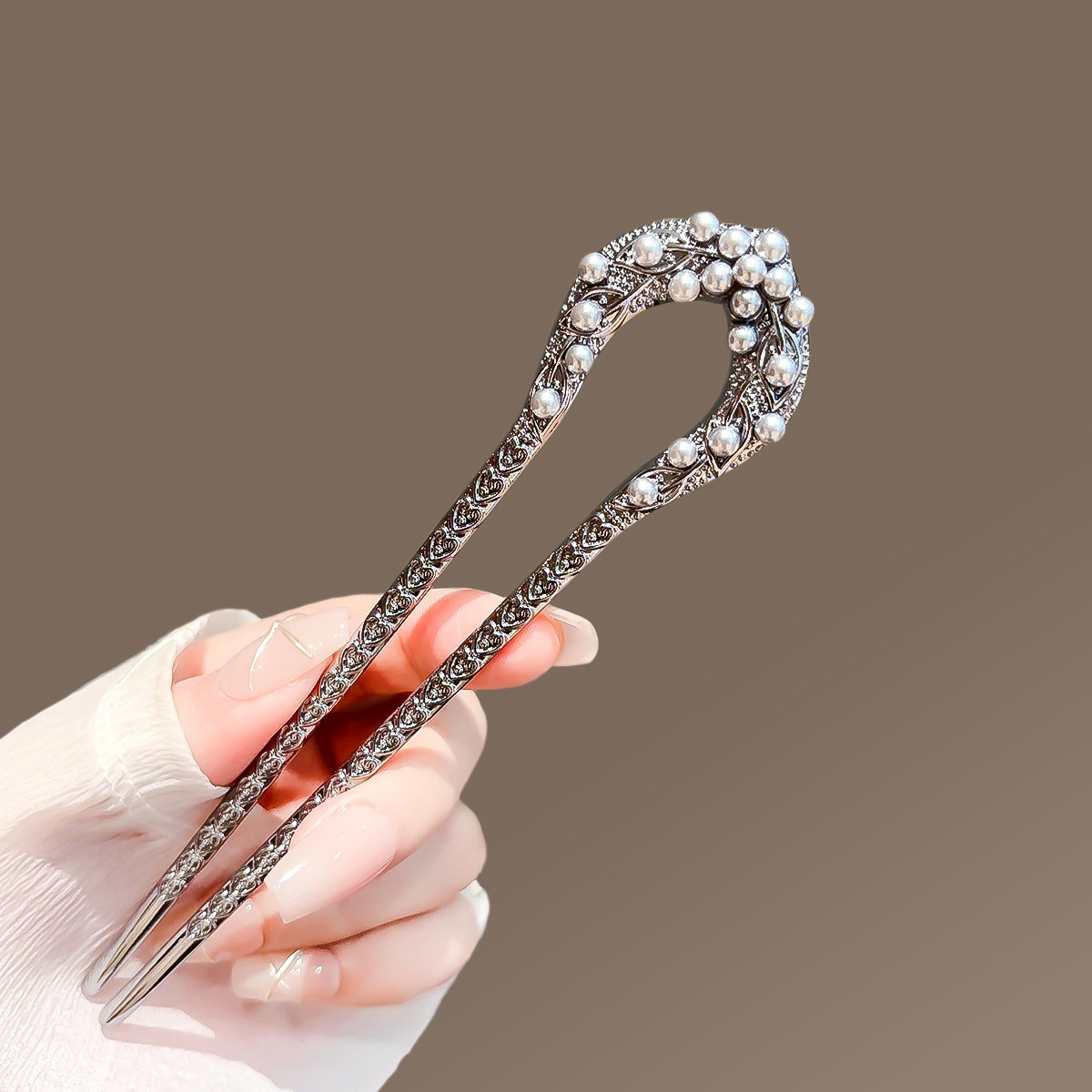 New Pearl U Shaped Hairpin For – Women Accessories Wholesale recenzja i cena