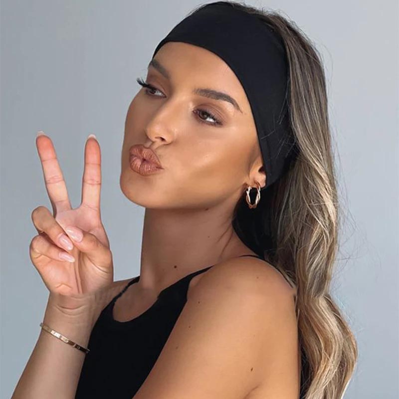 New Colorful Elastic Headband  – Women Accessories Wholesale China recenzja i cena