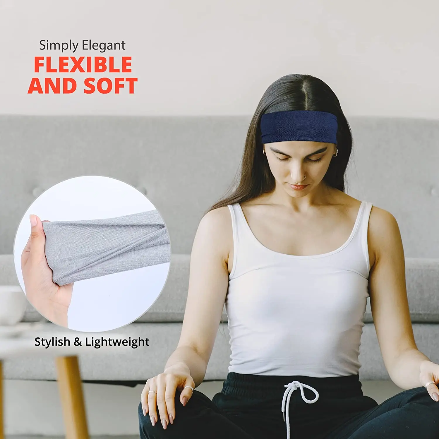 New Colorful Elastic Headband  – Women Accessories Wholesale China recenzja i cena