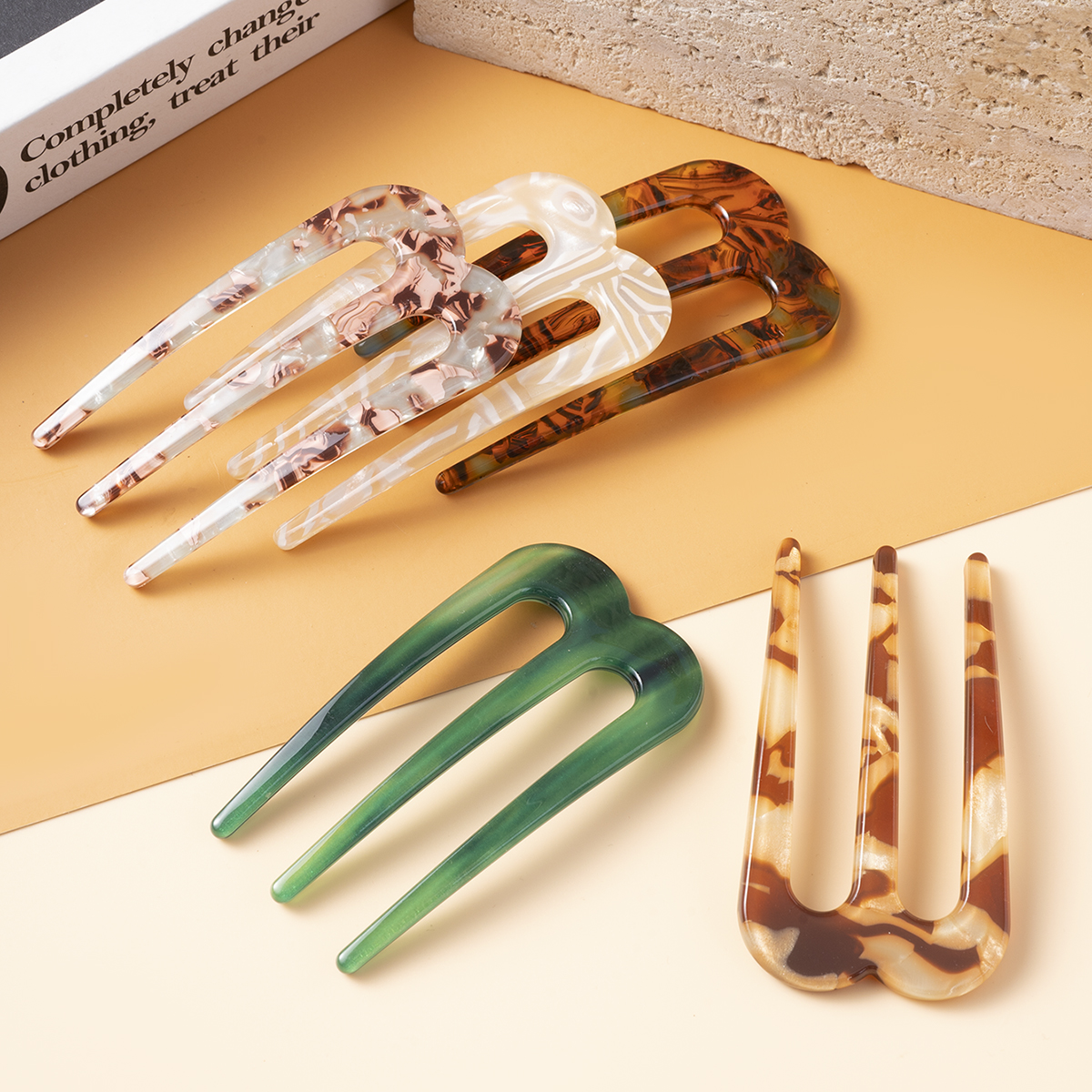 Acetic Acid Hair Forks Three T – Women Accessories Wholesale recenzja i cena