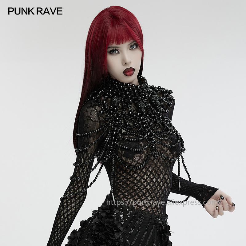 PUNK RAVE Women's Gothic Skull – Women Accessories For Hand recenzja i cena