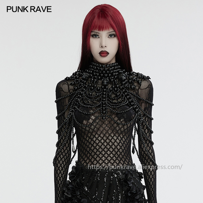 PUNK RAVE Women's Gothic Skull – Women Accessories For Hand recenzja i cena