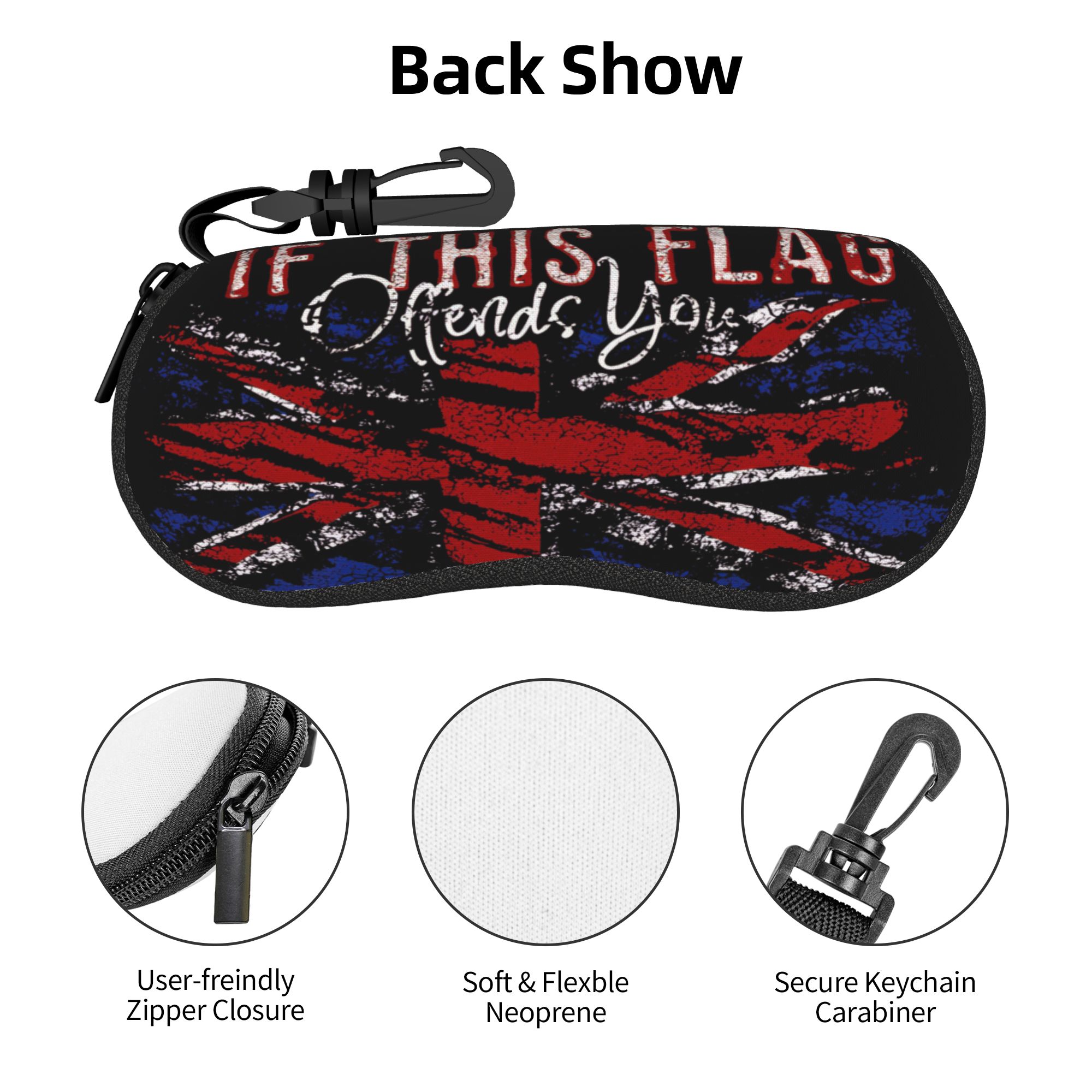 British flag UK Glasses Case M – Women'S Accessories Uk recenzja i cena