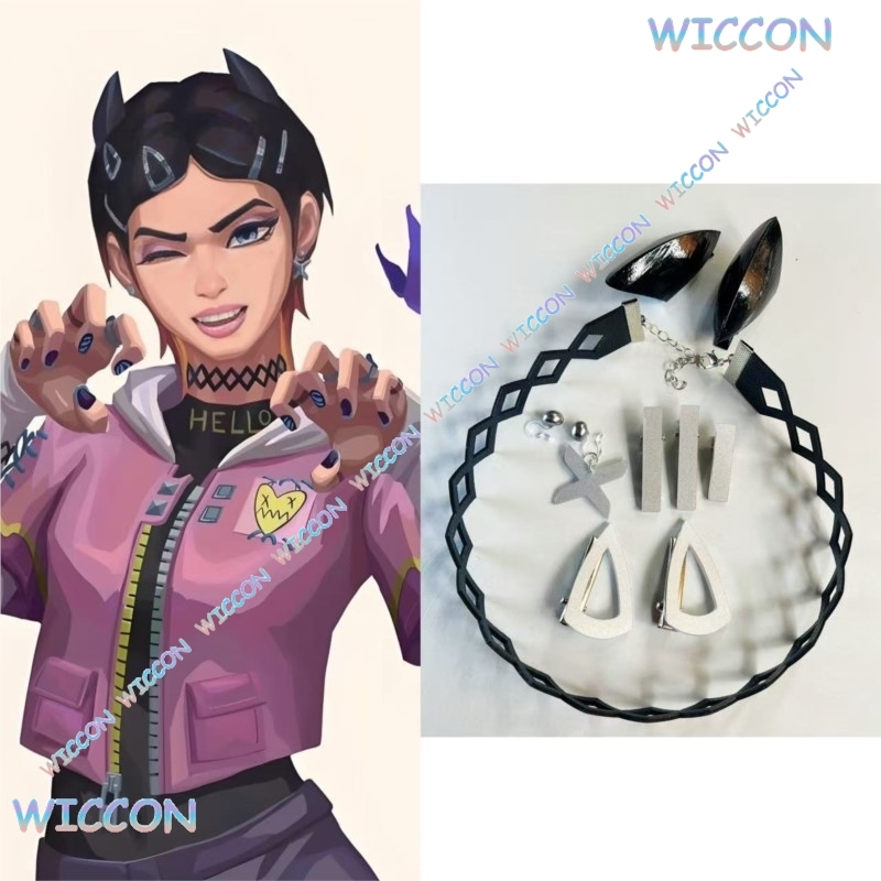 Valorant Clove  Clip Collar Bu – Women Accessories Wholesale recenzja i cena