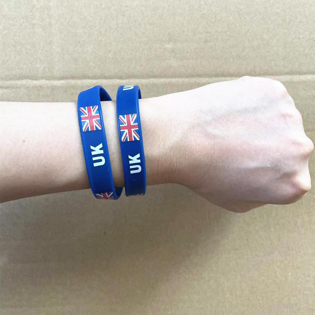 2pcs UK Britain Flag Wristband – Women'S Accessories Uk recenzja i cena