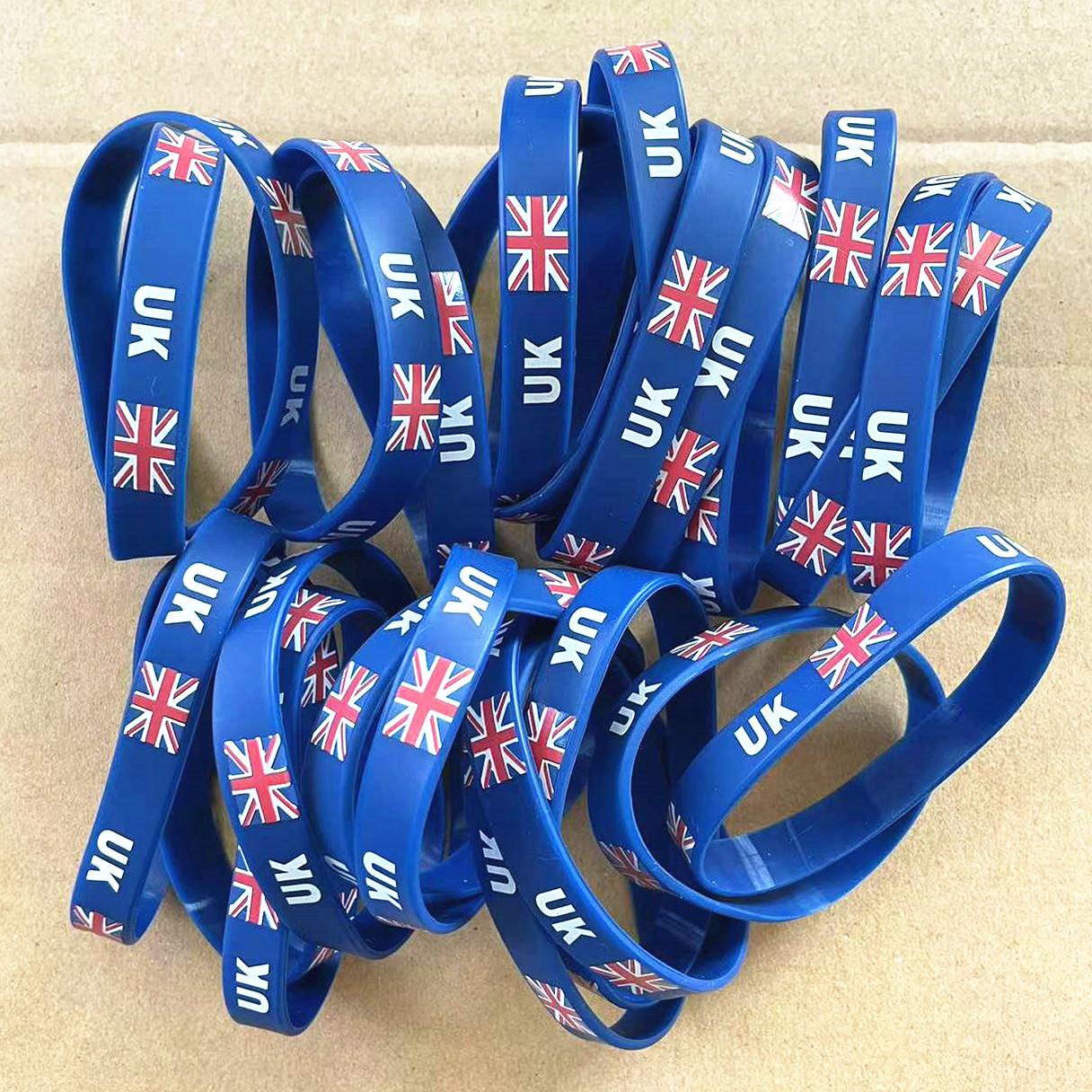 2pcs UK Britain Flag Wristband – Women'S Accessories Uk recenzja i cena